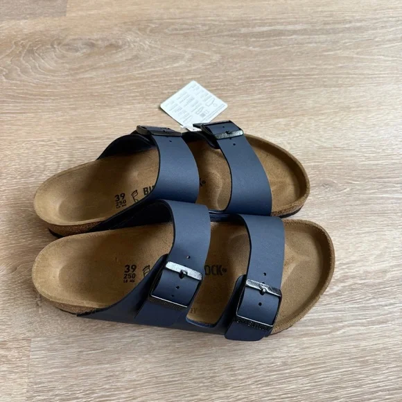 New size 39 Birkenstock Blue Arizona Sandals - Picture 10 of 11